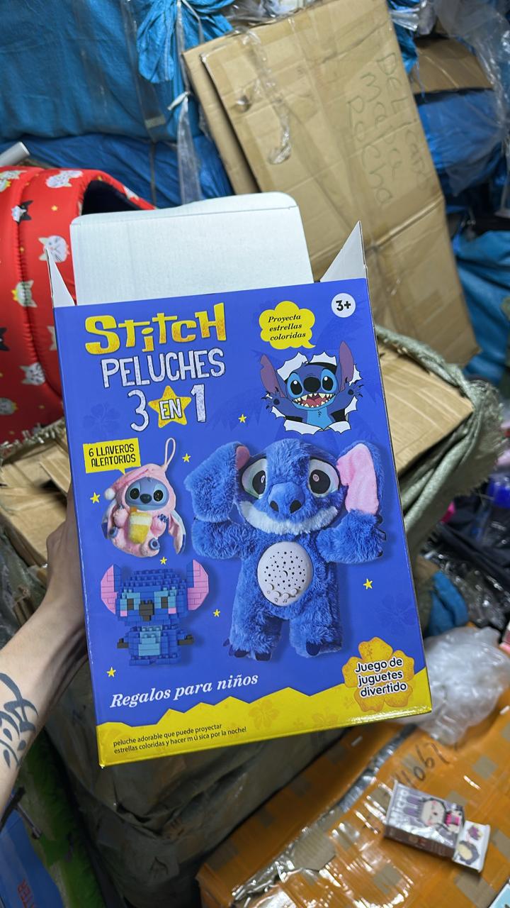 STITCH azul 3 en 1 para niño